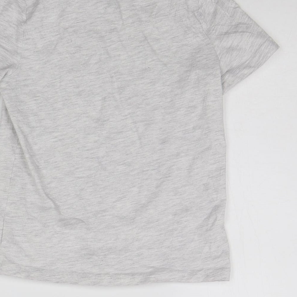 F&F Boys Grey Basic T-Shirt Size 5-6 Years