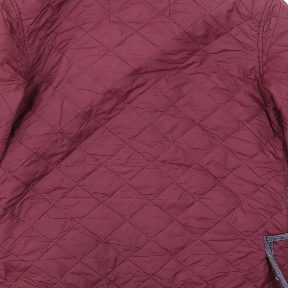 ASYLUM HERITAGE Womens Red Jacket Coat Size S