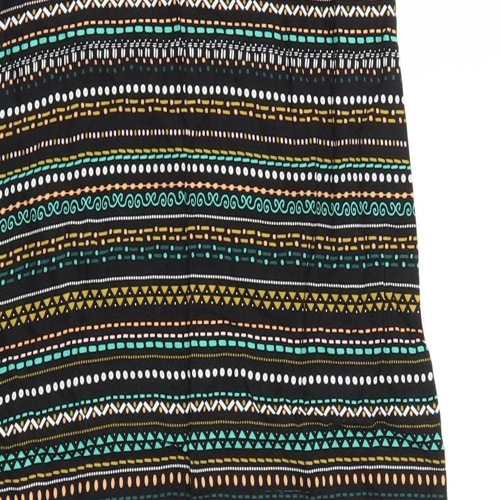 H&M Womens Multicoloured Fit & Flare Size 4