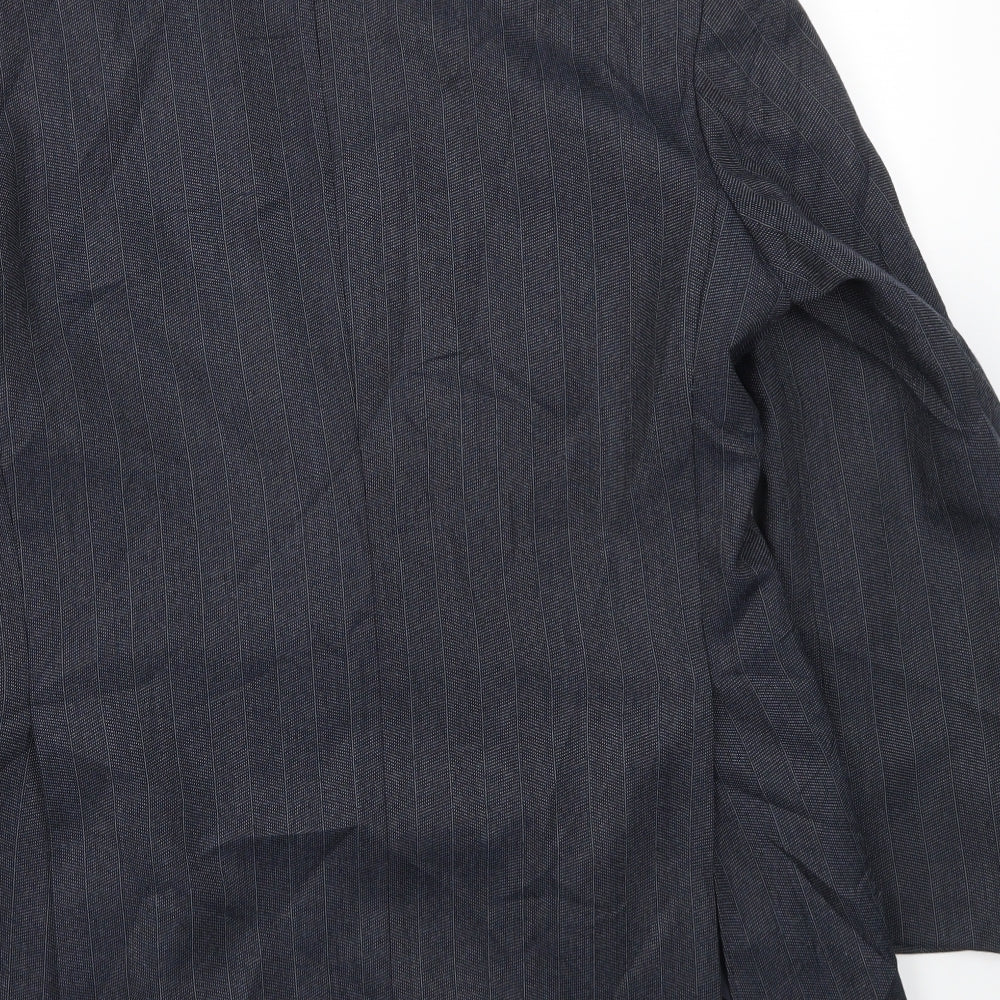 Preworn Mens Blue Jacket Blazer Size 40