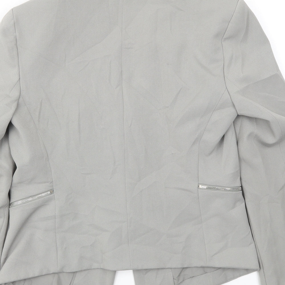 Matalan Womens Grey Jacket Blazer Size 10