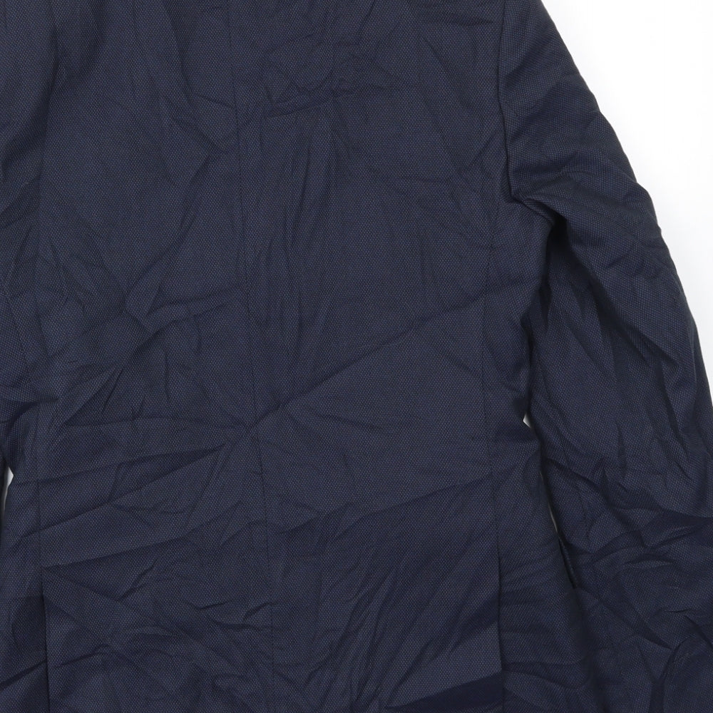Marks & Spencer Mens Blue Jacket Blazer Size 34