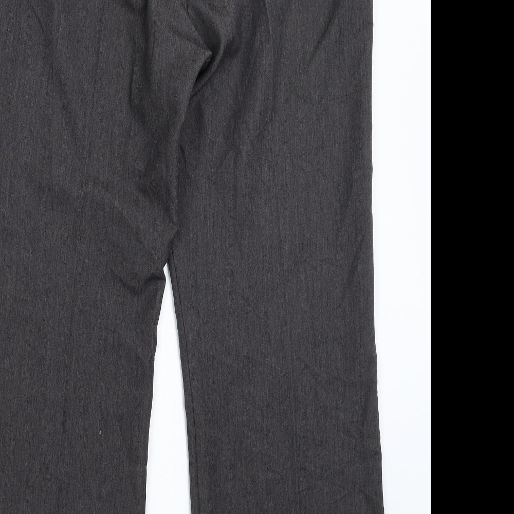 Bonmarché Womens Grey Trousers Size 34 in L28 in