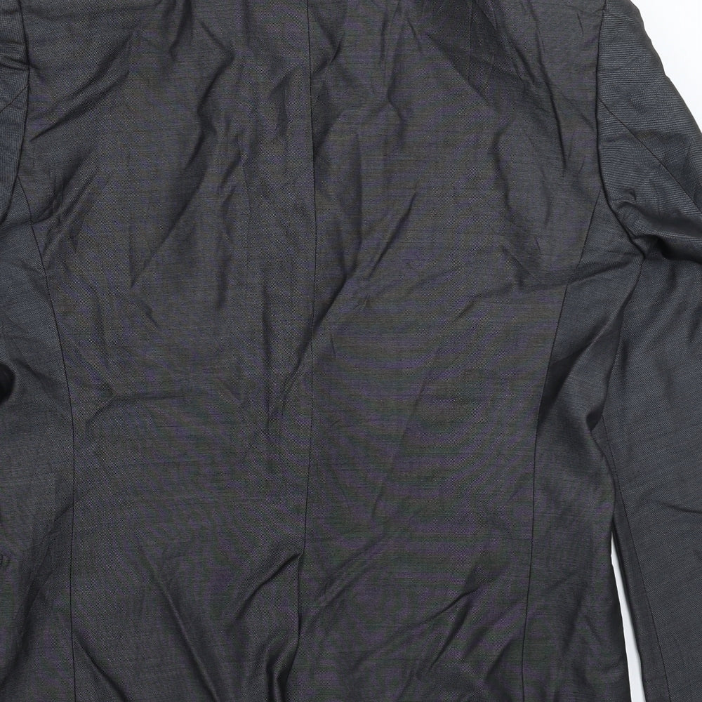 Alessandrini Mens Grey Jacket Suit Jacket Size 40