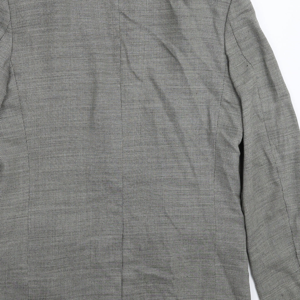 Marks & Spencer Mens Grey Jacket Suit Jacket Size 40