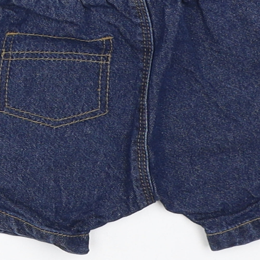 George Boys Blue Denim Cropped Jeans Size 0-3 Months