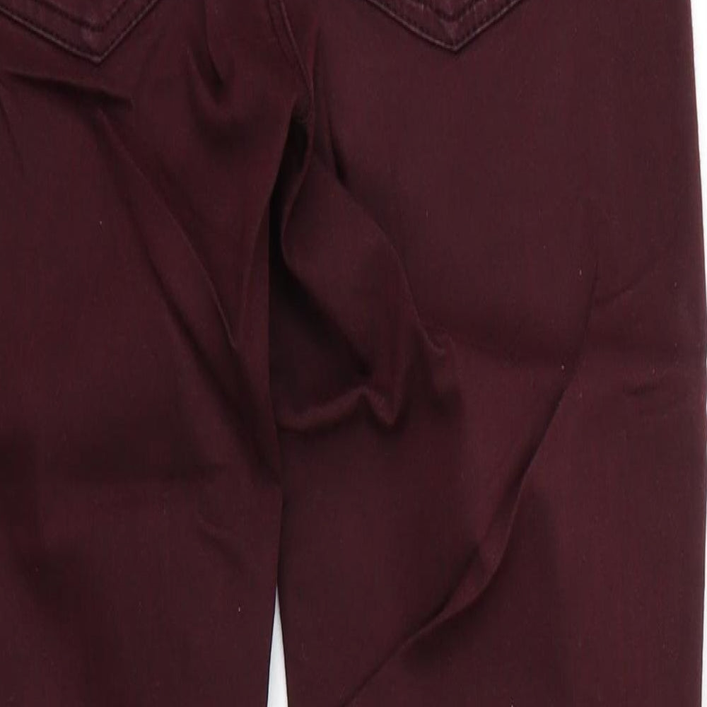 Topshop Mens Purple Skinny Jeans Size 26 L26 in