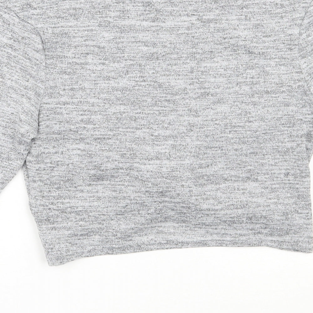 Newlook Girls Grey Pullover Jumper Size 12 Years