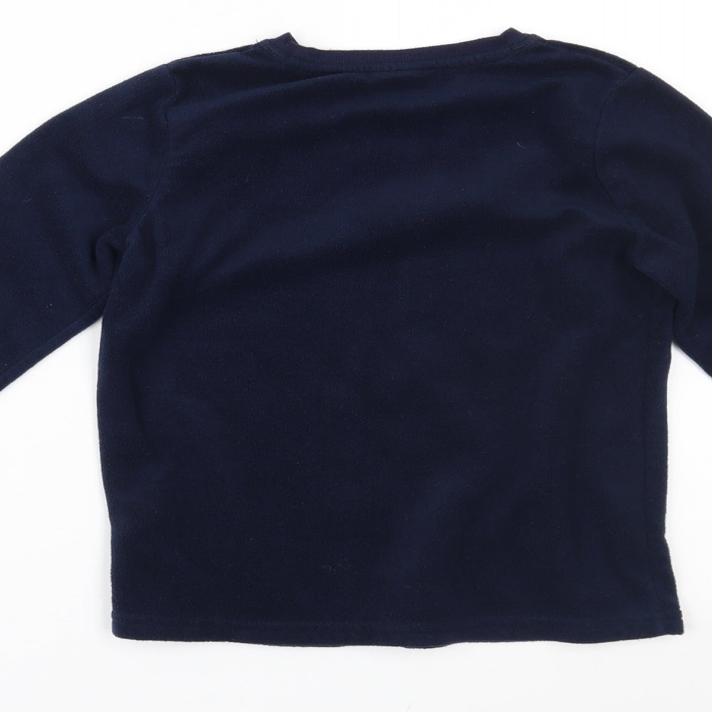 F&F Boys Blue Pullover Jumper Size 7-8 Years