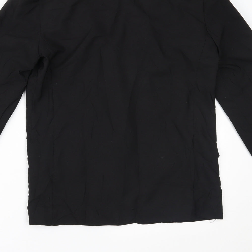 George Womens Black Jacket Blazer Size 8
