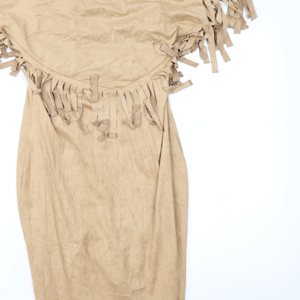 K too Womens Brown Mini Size M