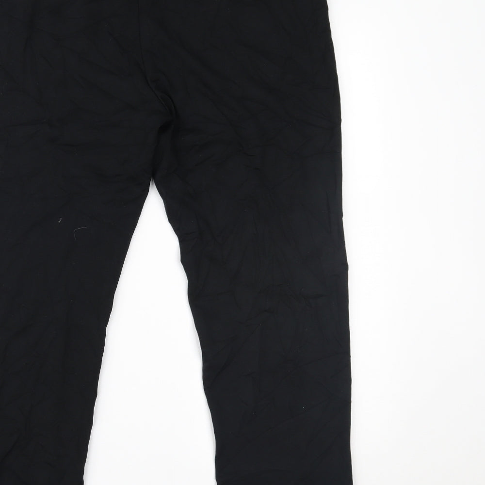 Marks & Spencer Womens Black Trousers Size 16 L22 in