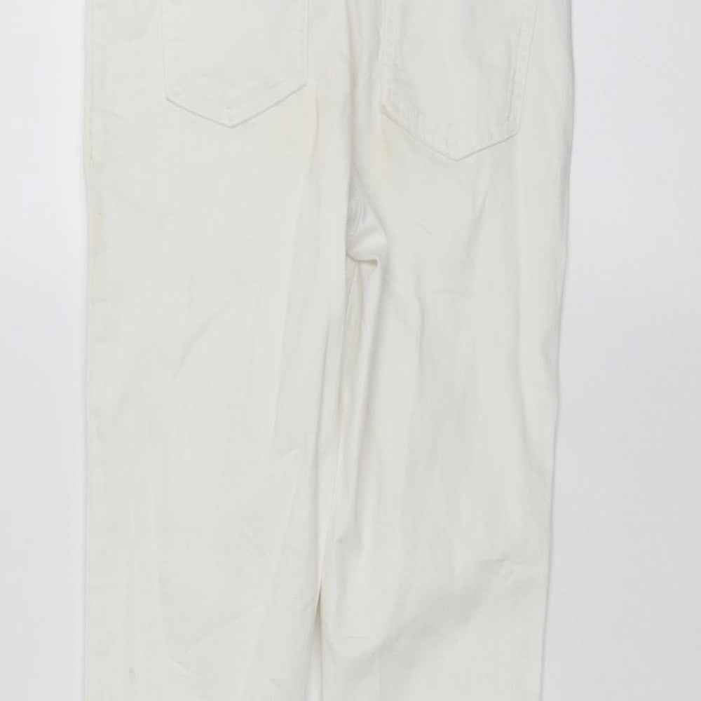 Marks & Spencer Womens White Skinny Jeans Size 10 L28 in