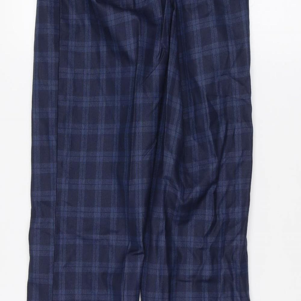 Flamingo Womens Blue Trousers Size 12 L26 in