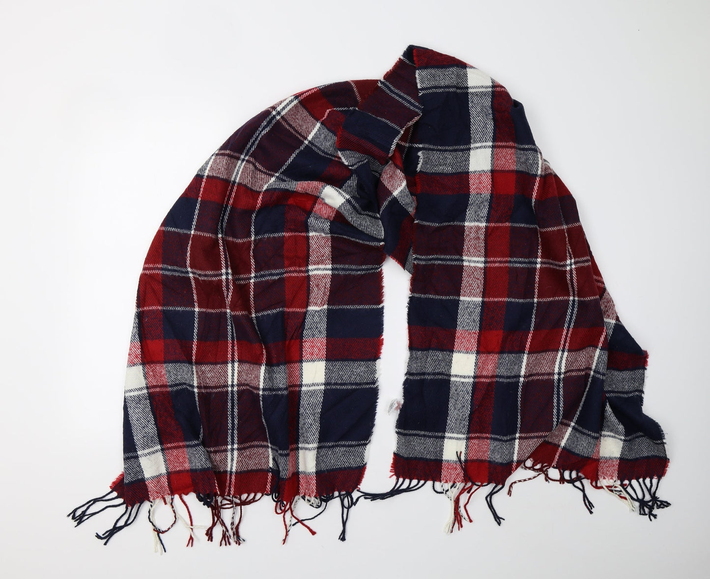 New Look Unisex Multicoloured Check Scarf