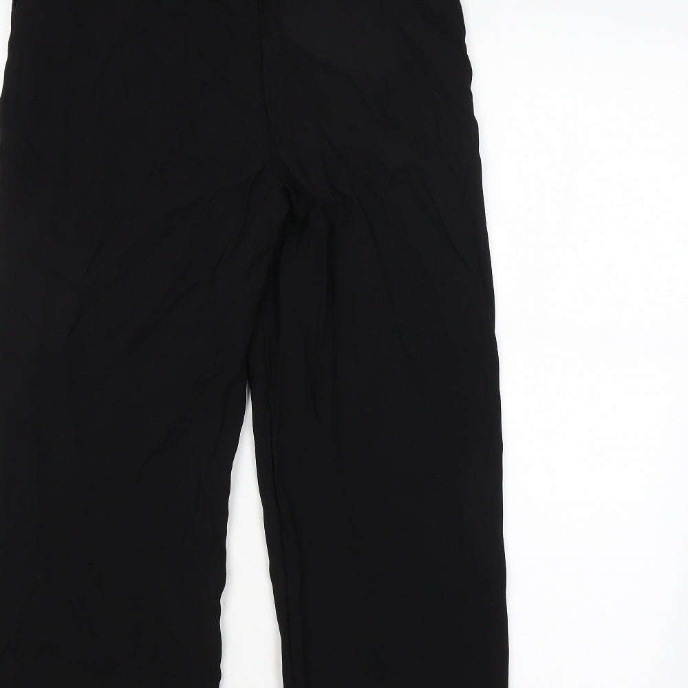 F&F Womens Black Trousers Size 8 L26 in