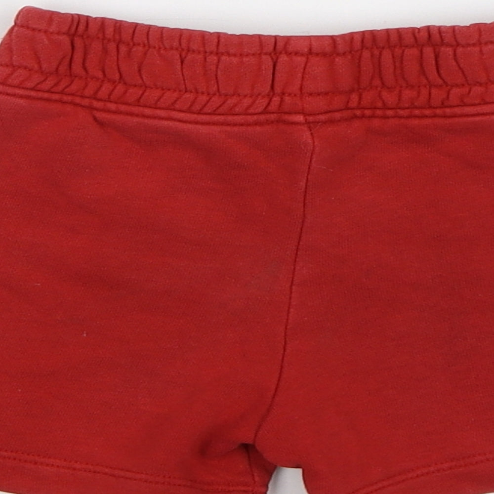 TU Baby Red Cropped Trousers Size 9-12 Months