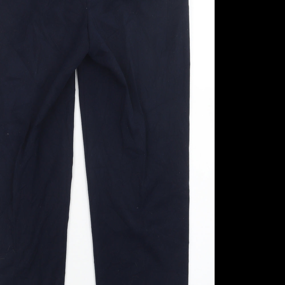 J&B Womens Blue Trousers Size 14 L26 in