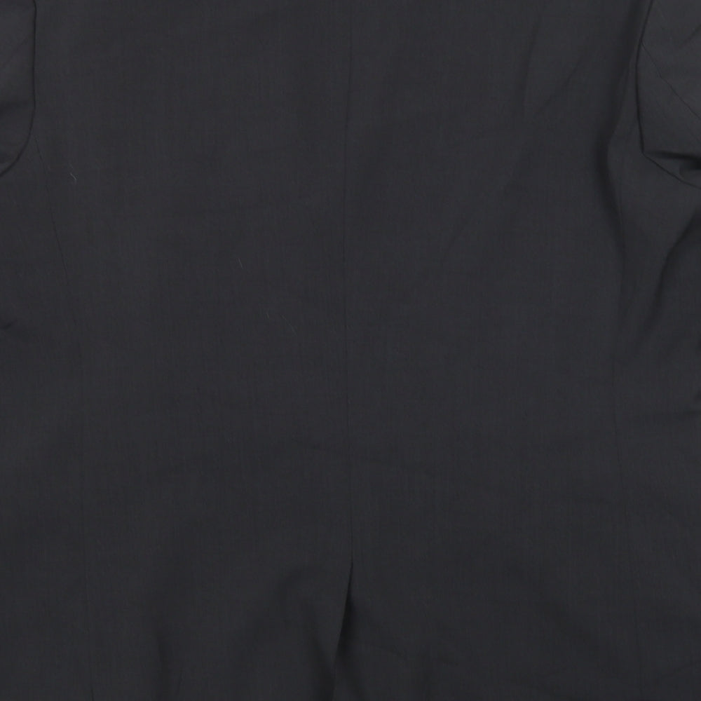 stvdio Mens Black Jacket Suit Jacket