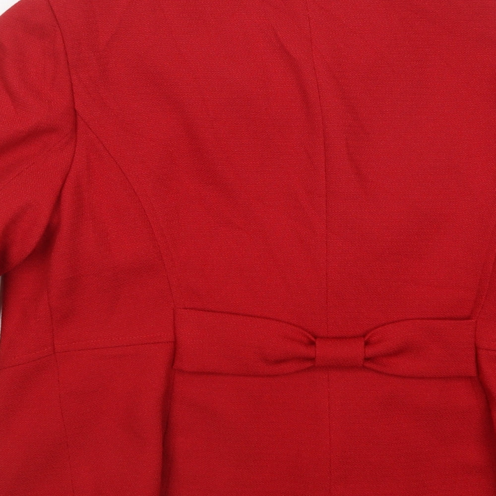 Autonomy Womens Red Jacket Size 14