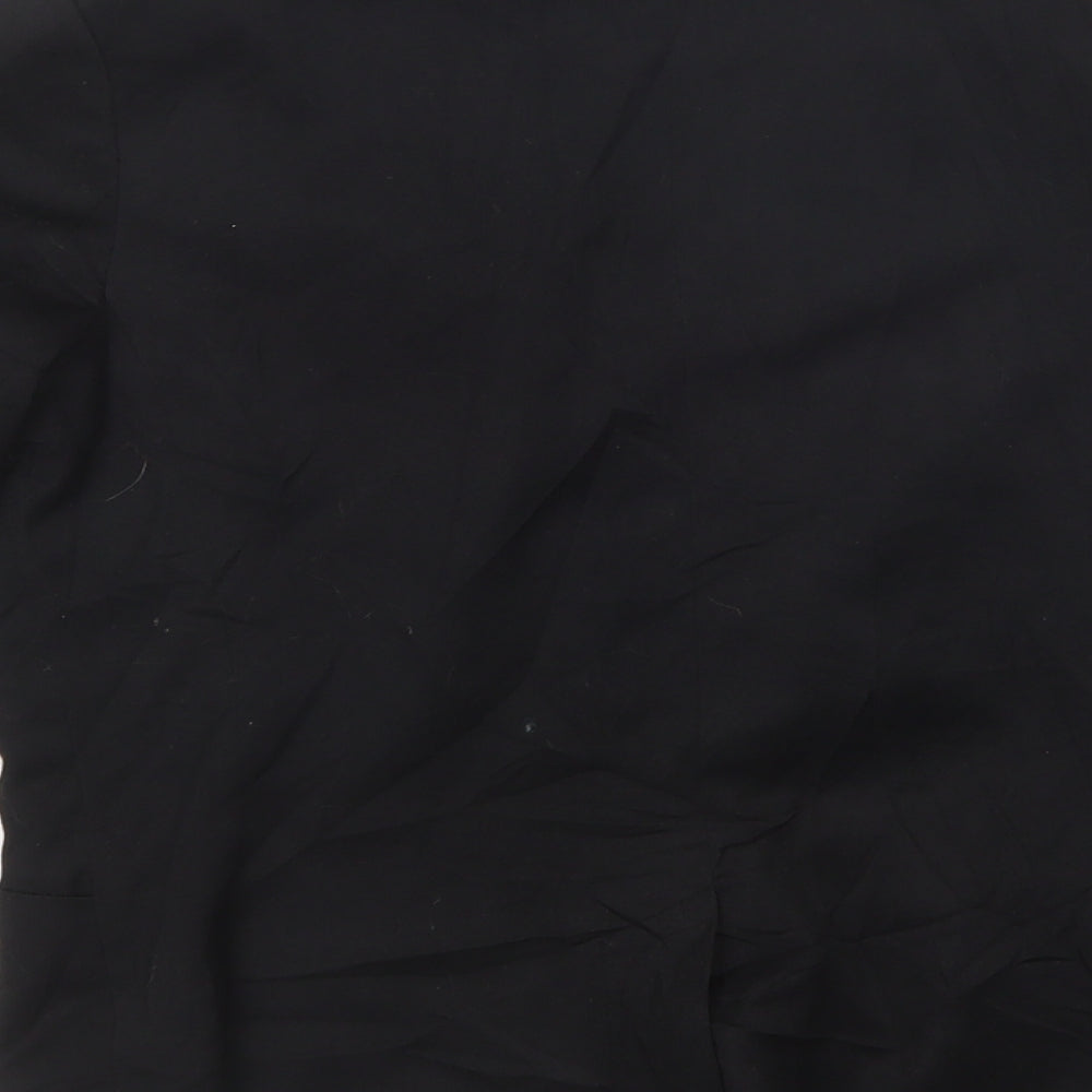 Divided Womens Black Jacket Blazer Size 12