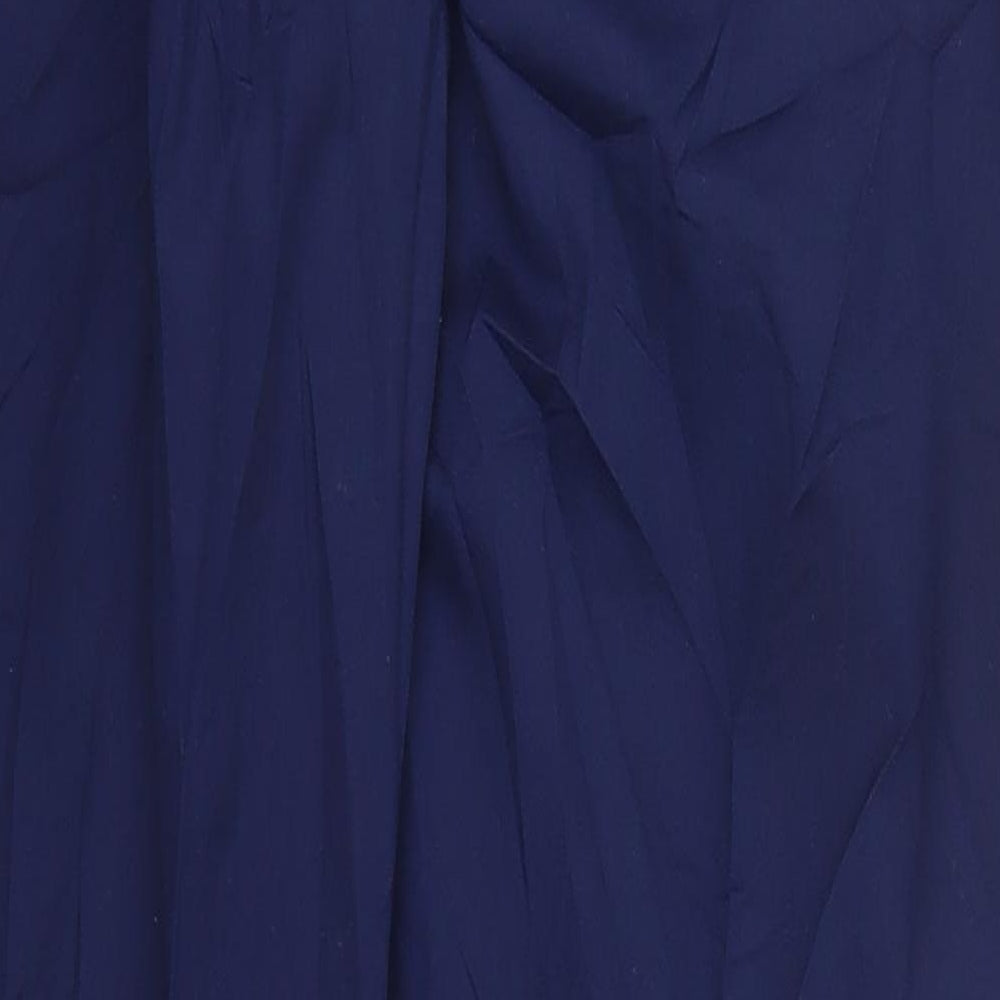 Dimensions Womens Blue Trousers Size 10 L28 in