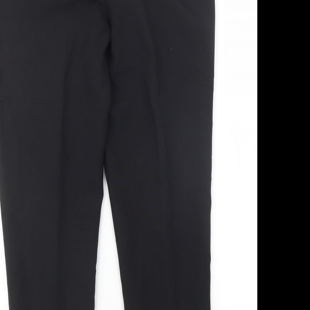 Primark Womens Black Trousers Size 8 L25 in