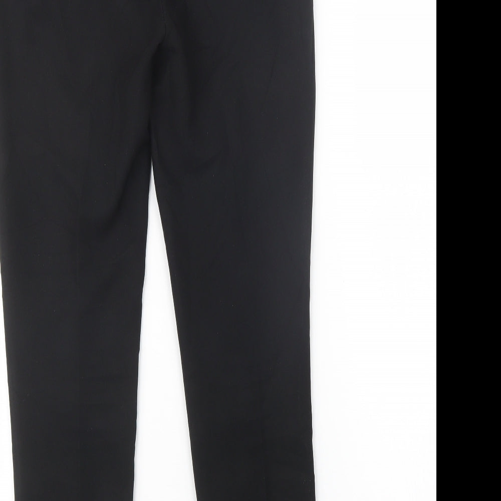 NEXT Womens Black Trousers Size 6 L27 in