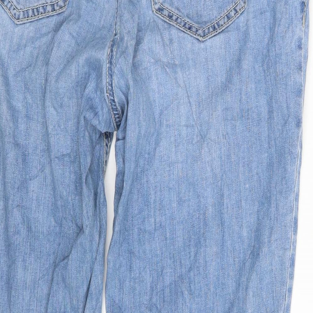 Mac Womens Blue Denim Straight Jeans Size 28 in L25 in