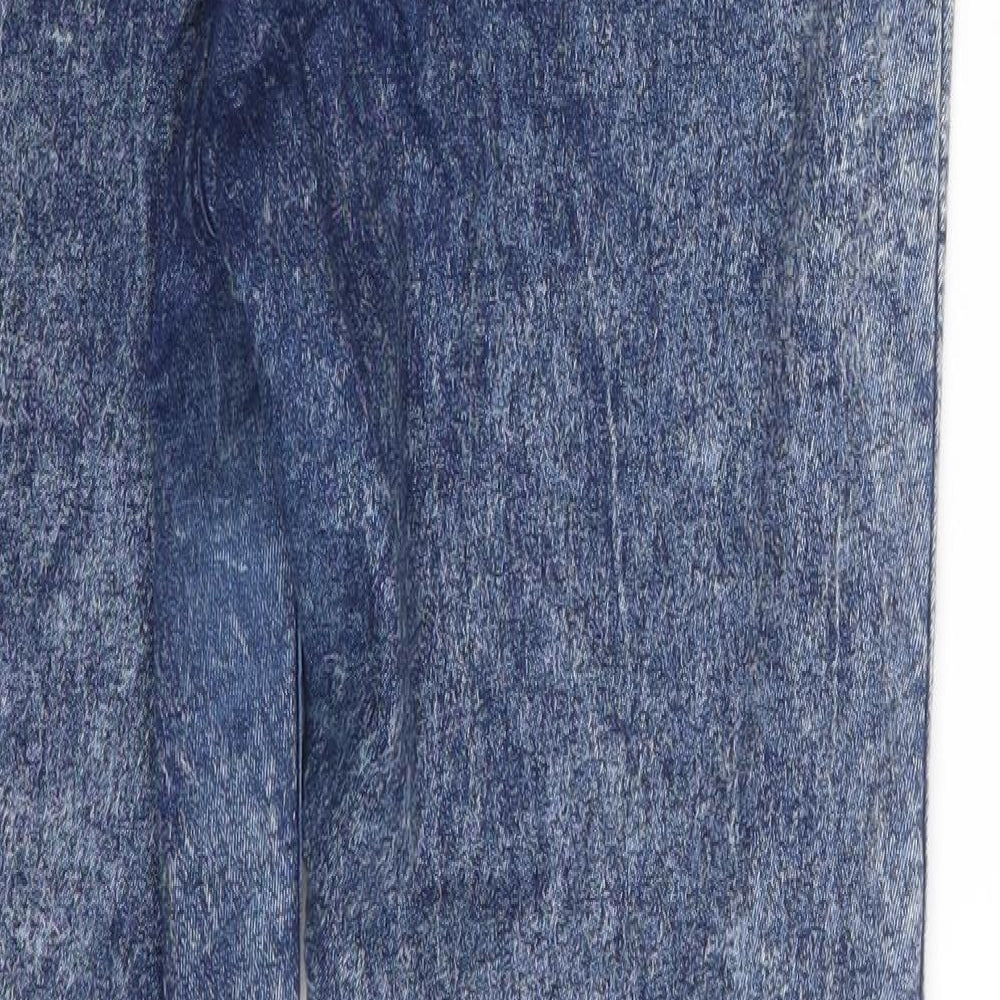 Denim Co. Womens Blue Denim Jegging Jeans Size 10 L29.5 in