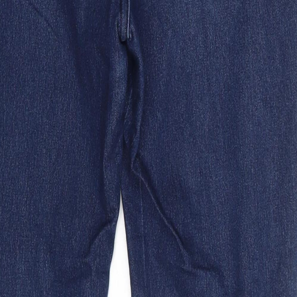 Denim Co. Womens Blue Denim Skinny Jeans Size 10 L29 in