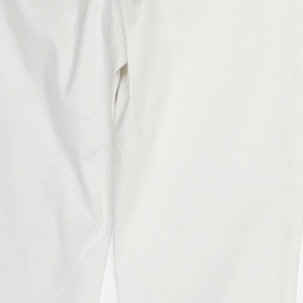 Denim Co. Womens White Denim Jegging Jeans Size 6 L29 in