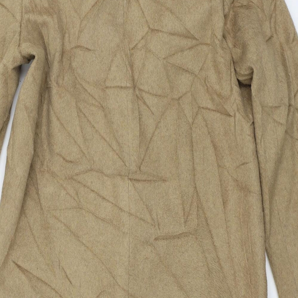 Atmosphere Womens Brown Overcoat Coat Size 10