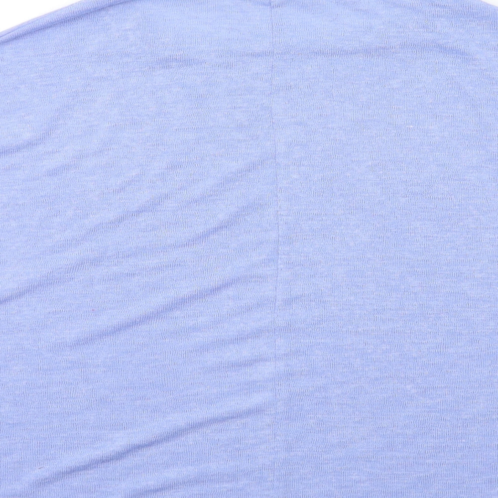 Very Womens Blue Knit Pullover Jumper Size 14