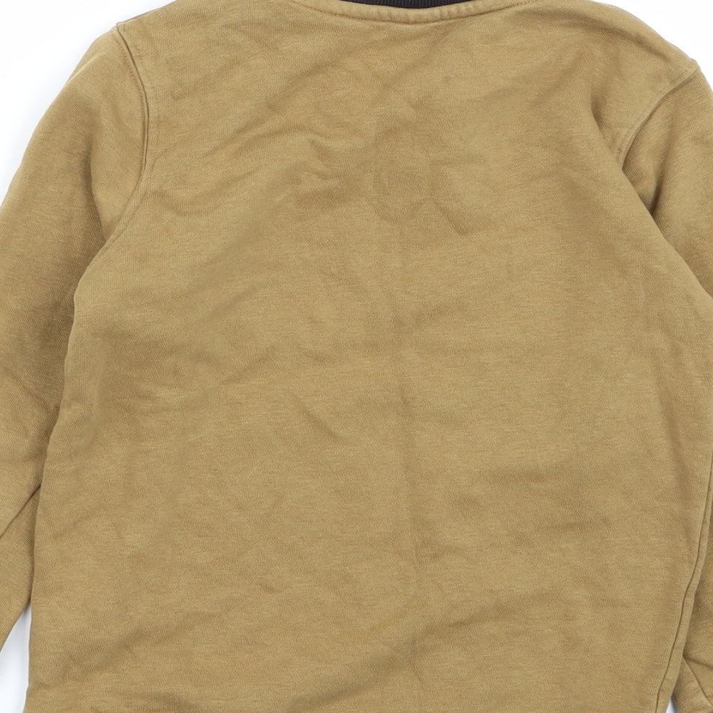 TU Boys Brown Pullover Jumper Size 7 Years
