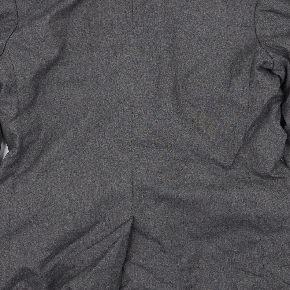 thongphi Mens Grey Jacket Blazer Size 36