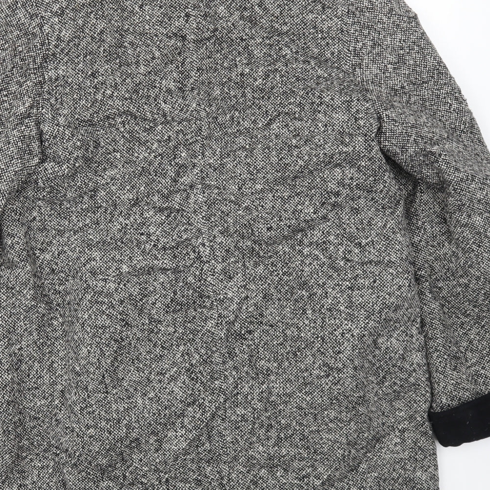 BHS Womens Grey Jacket Coat Size 14