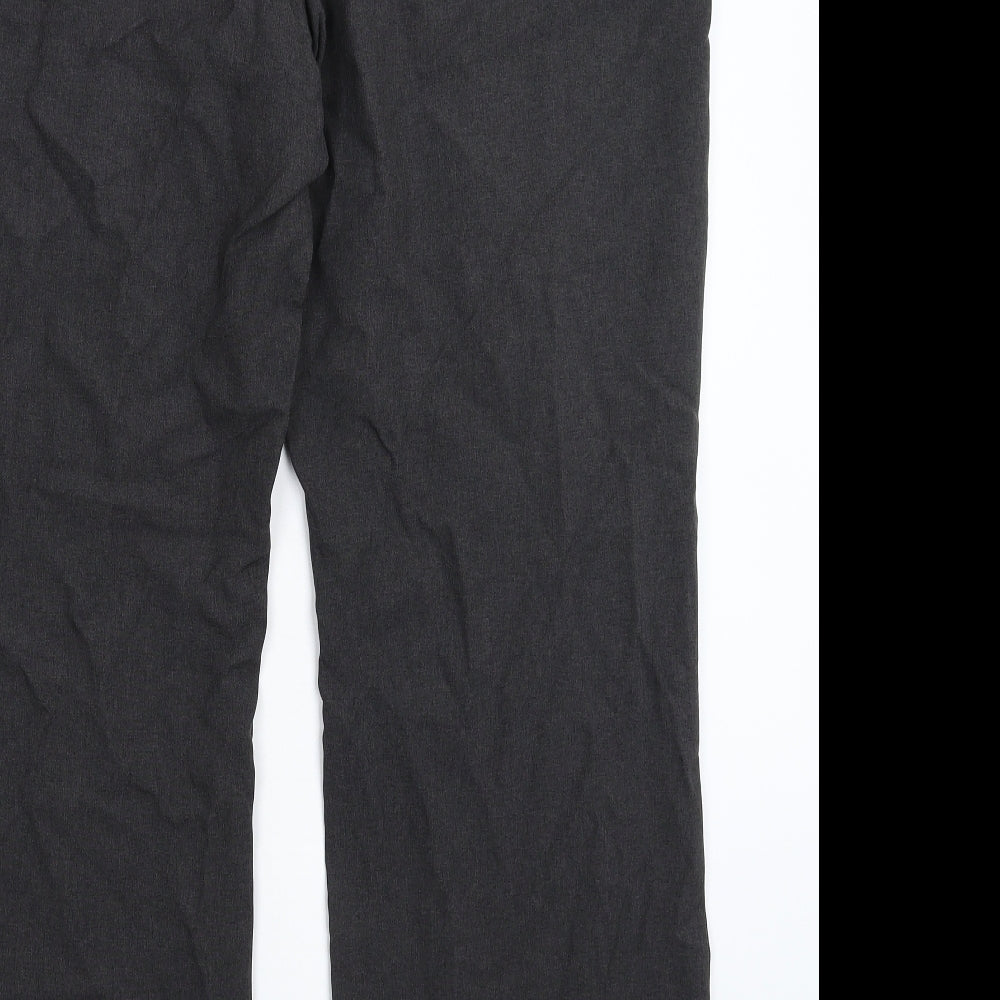 BHS Womens Grey Trousers Size 18 L28 in