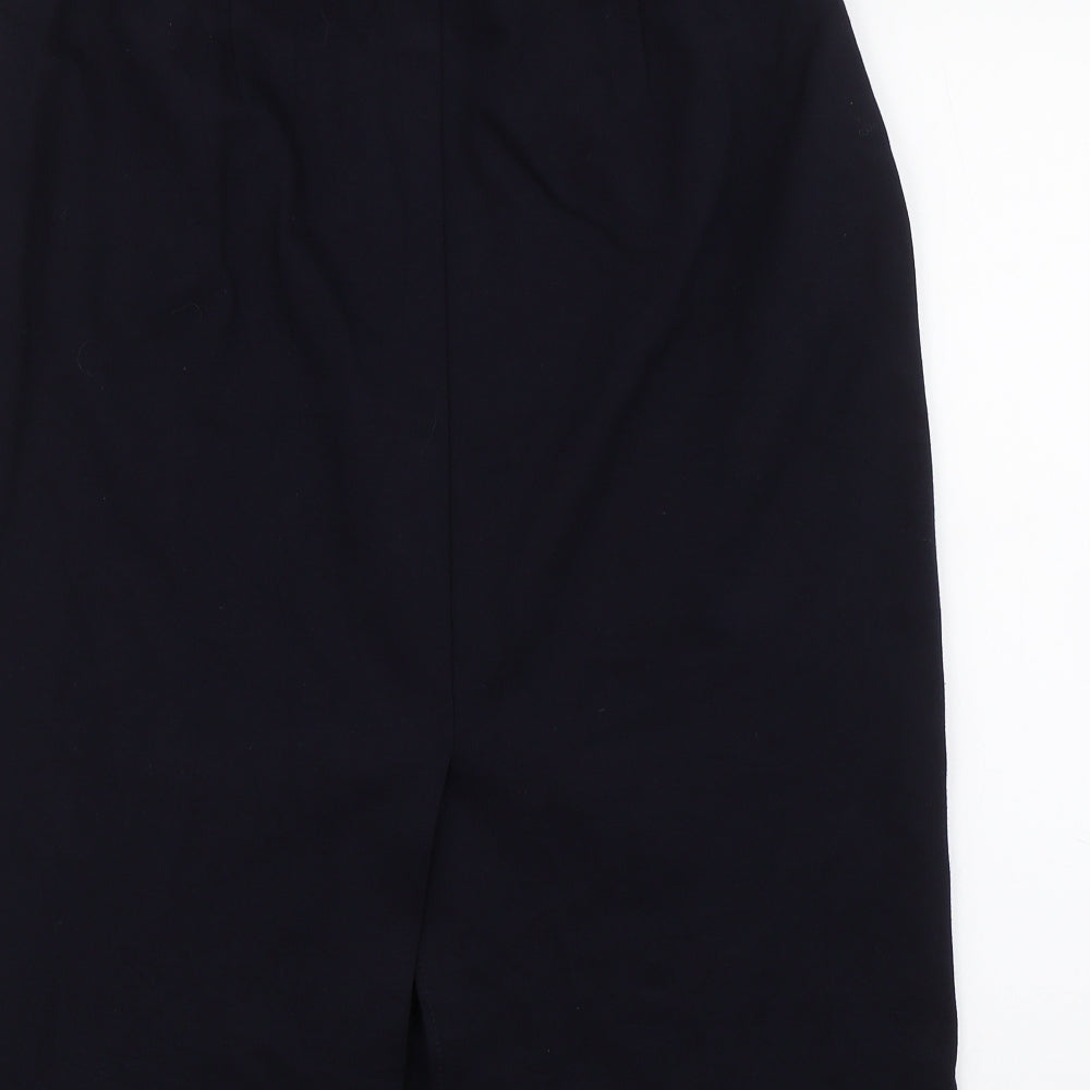 St Michael Womens Blue Bandage Skirt Size 18