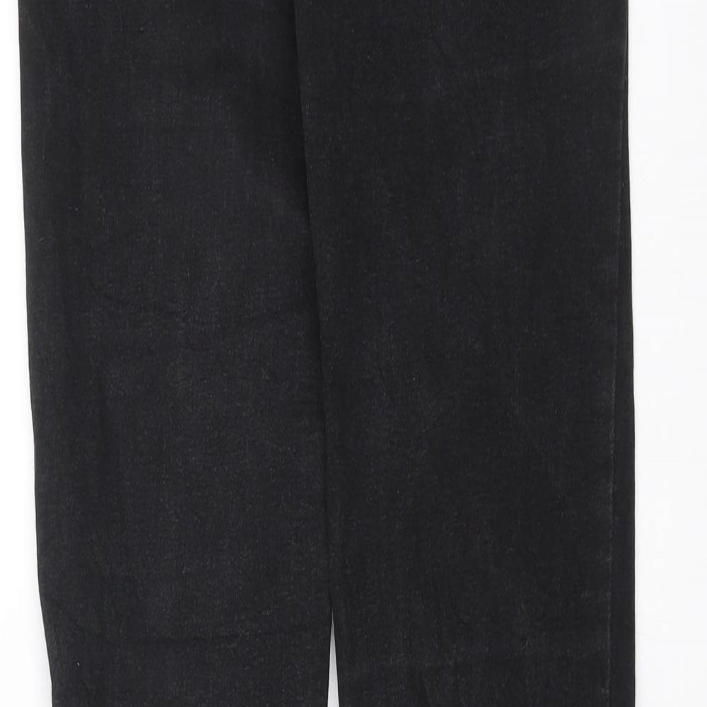 Pull&Bear Womens Black Denim Skinny Jeans Size 6 L30 in