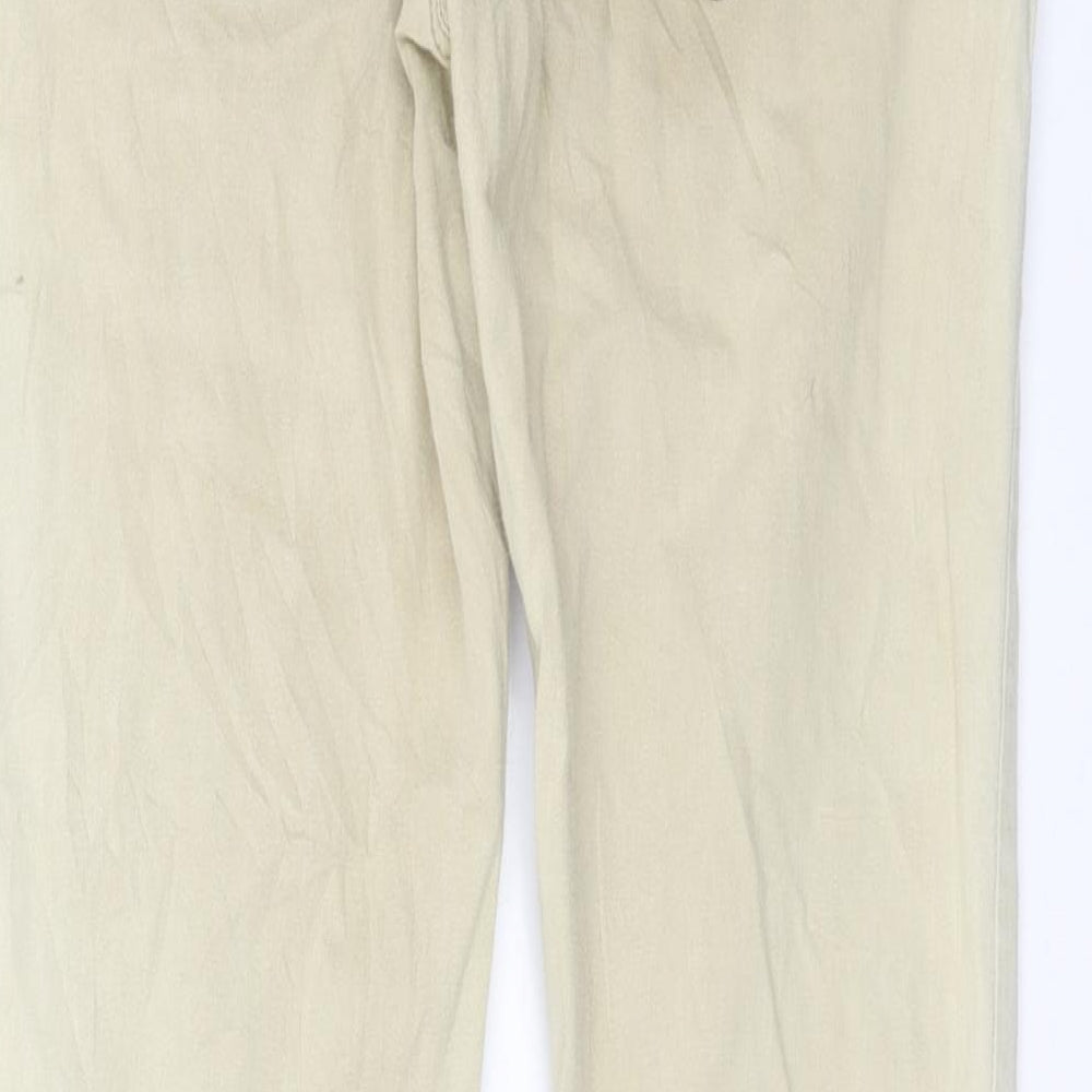 Sisters Point Womens Beige Denim Skinny Jeans Size S L31 in