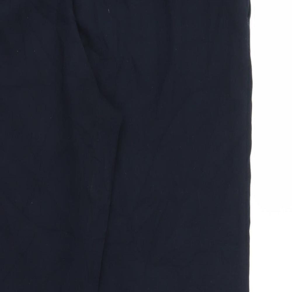 NEXT Womens Blue Trousers Size 14 L25 in