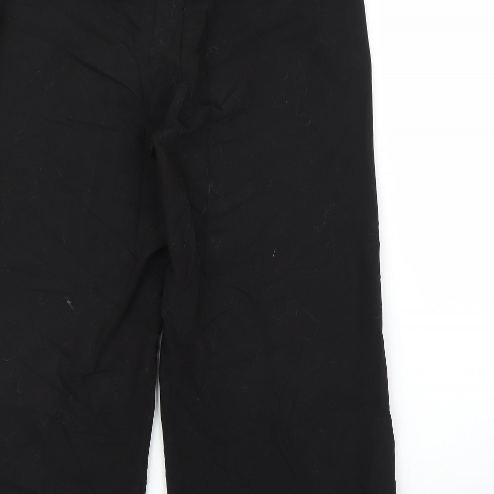 debe Womens Black Capri Trousers Size 10 L22 in