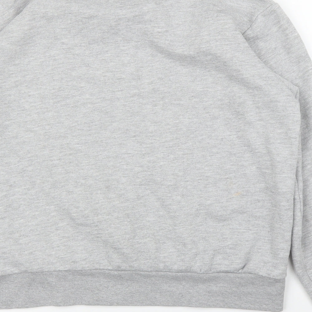 prettyl Womens Grey Pullover Jumper Size M