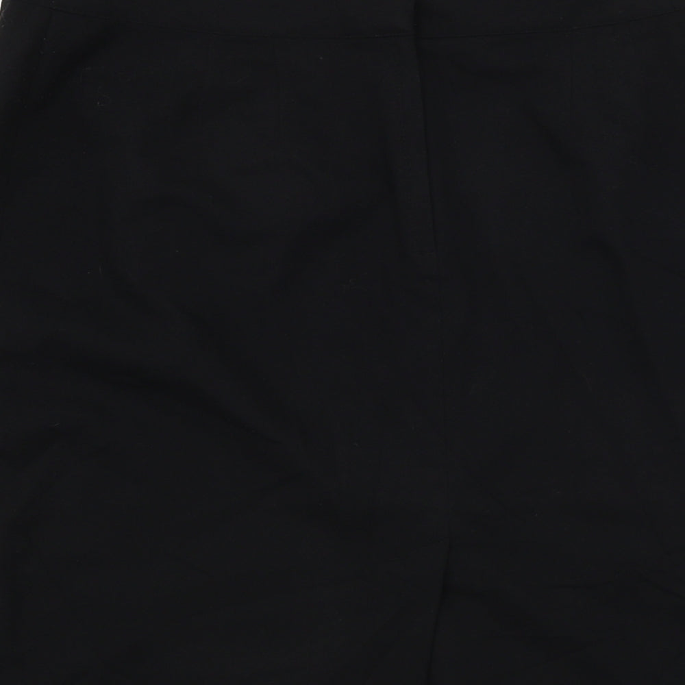 Hennes Womens Black Paisley Bandage Skirt Size 12