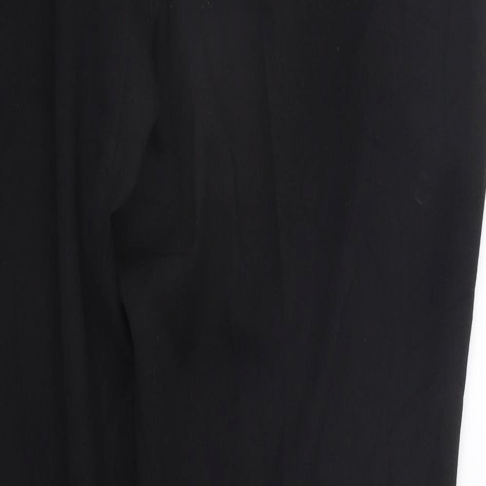 F&F Womens Black Trousers Size 16 L29 in