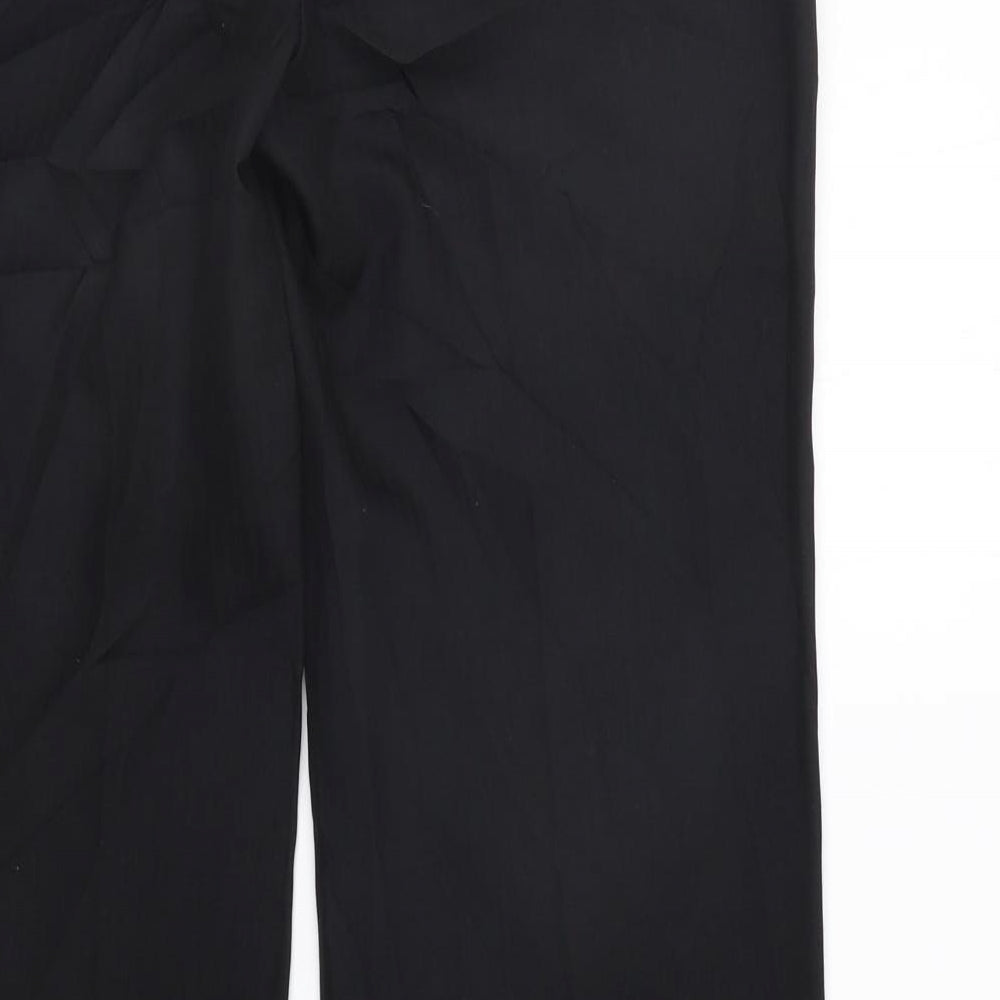 F&F Womens Black Trousers Size 10 L29 in