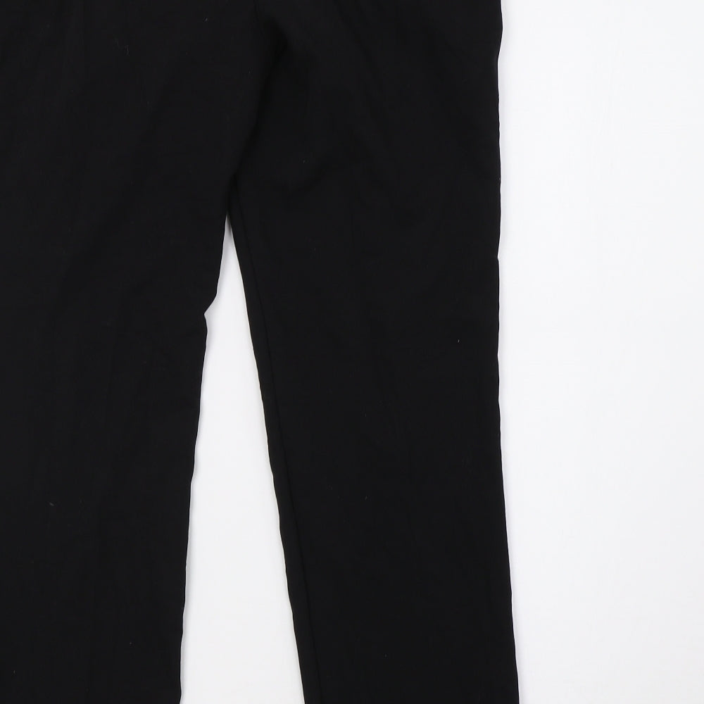 Next Womens Black Trousers Size 10 L28 in