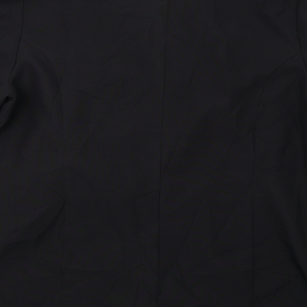 Preworn Womens Black Jacket Size 20