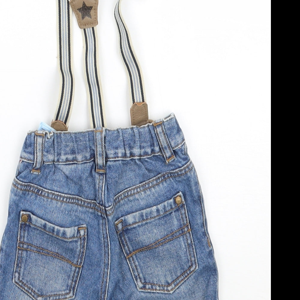 H&M Boys Blue Capri Jeans Size 6-9 Months